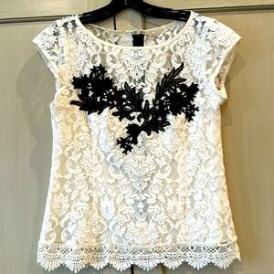 Nanette Lepore lace blouse ❤️